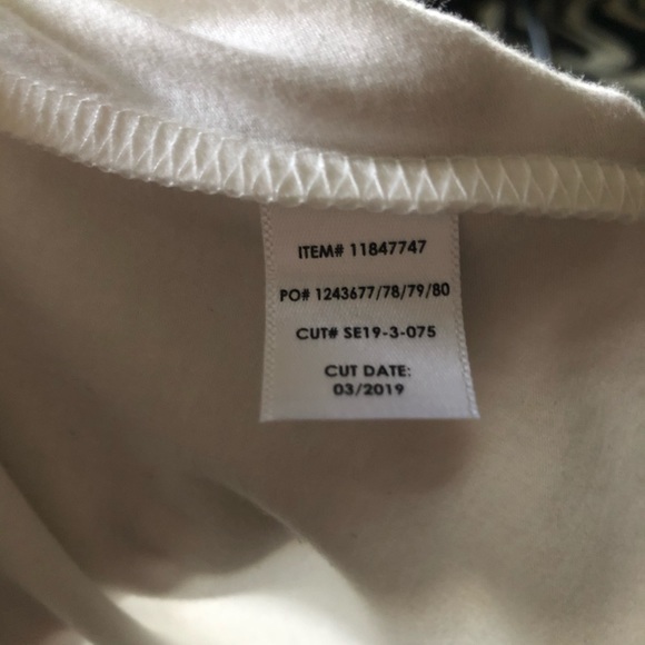 NWT Torrid Ivory Cutout Off Shoulder Foxy Top - Picture 5 of 5